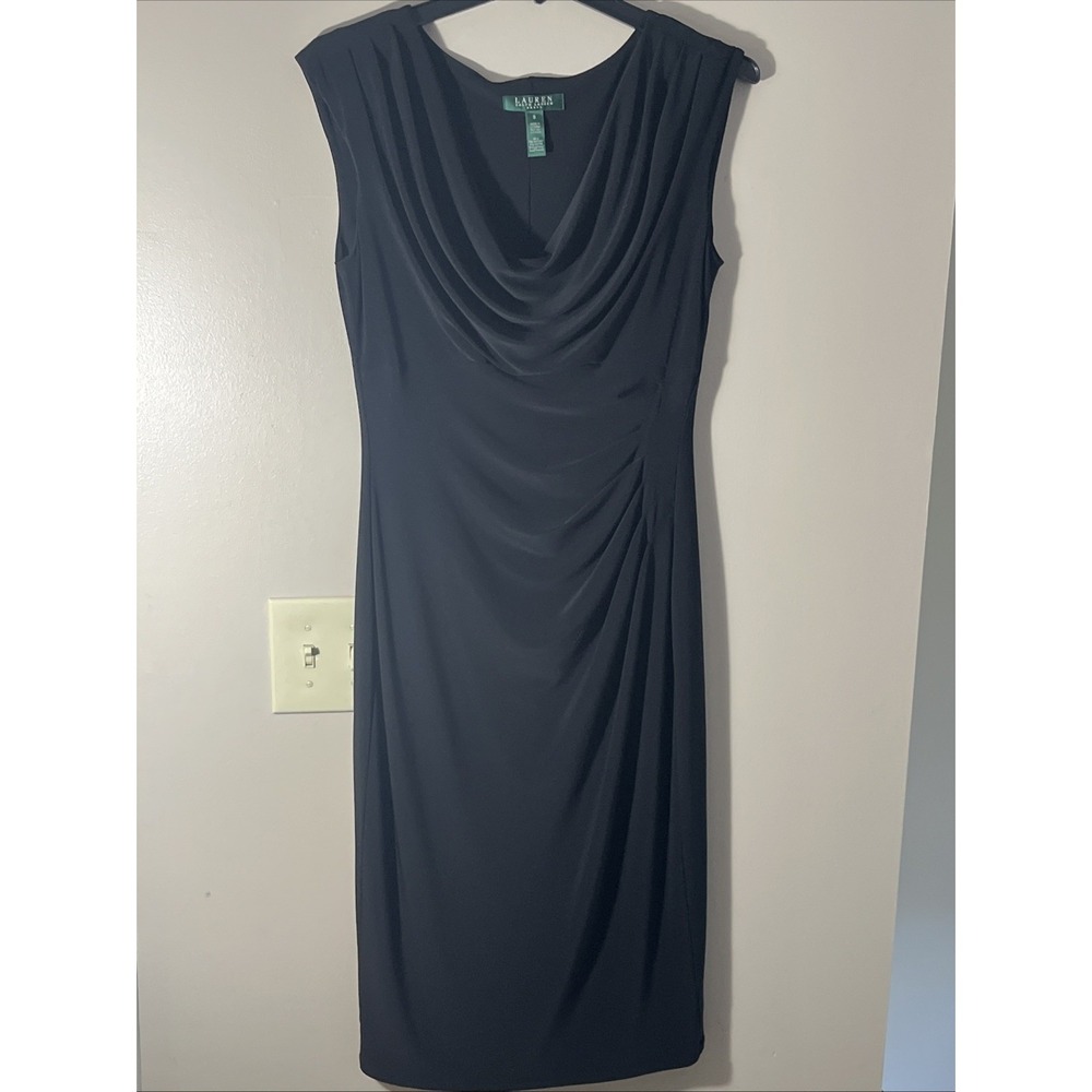 Lauren Ralph Lauren Women's Black Dress Size 8‎